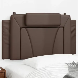 Hoofdbord | Hoofdbordkussen "Viana" 100 cm kunstleer bruin Hoofdbord | Hoofdbordkussen "Viana" 100 cm kunstleer bruin