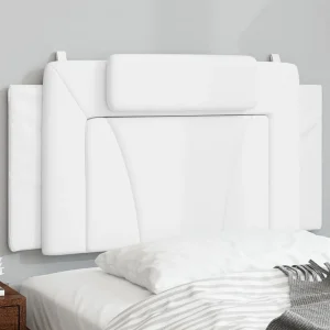 Hoofdbord | Hoofdbordkussen "Viana" 100 cm kunstleer wit Hoofdbord | Hoofdbordkussen "Viana" 100 cm kunstleer wit