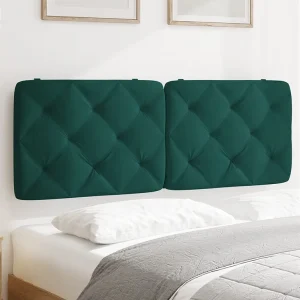 Hoofdbord | Hoofdbordkussen 120 cm fluweel donkergroen Hoofdbord | Hoofdbordkussen 120 cm fluweel donkergroen