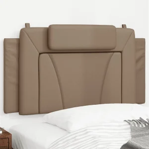 Hoofdbord | Hoofdbordkussen "Viana" 100 cm kunstleer cappuccinokleurig Hoofdbord | Hoofdbordkussen "Viana" 100 cm kunstleer cappuccinokleurig