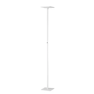 Ideal – Verstelbare witte LED vloerlamp in metaal H.180 cm Fabas Luce – Geïntegreerde 35W LED lamp CCT (3000K 4000K 5000K 6000K)