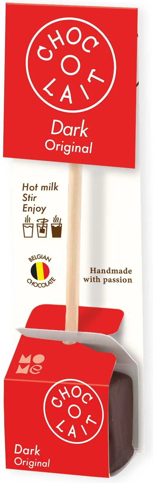MoMe chocolade stick puur 33 gr