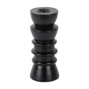 Kandelaar Modelar  – 6.5×6.5×20 cm – Zwart