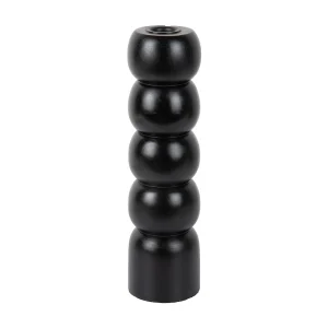 Kandelaar Modelar  – 6.5×6.5×26 cm – Zwart