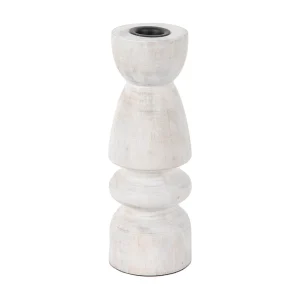 Kandelaar Modelar  – 6.5×6.5×20 cm – Wit