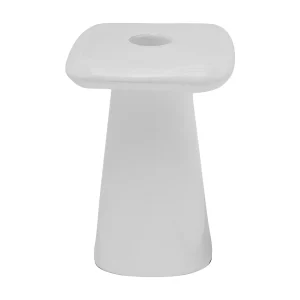 Kandelaar Roca – 9x9x13 cm – Wit Kandelaar Roca – 9x9x13 cm – Wit