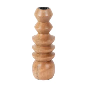 Kandelaar Formado – 7.5×7.5×23 cm – Naturel Kandelaar Formado – 7.5×7.5×23 cm – Naturel