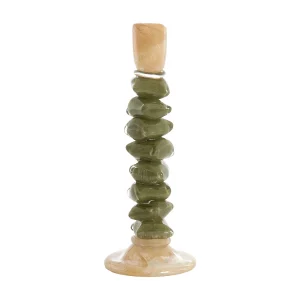Kandelaar ESTINA – Ø11.5×35 cm – Bruin Kandelaar ESTINA – Ø11.5×35 cm – Bruin