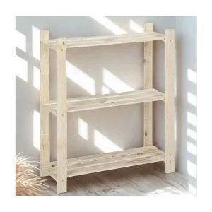 Houten plank 3 planken – 95 × 80 × 30 cm
