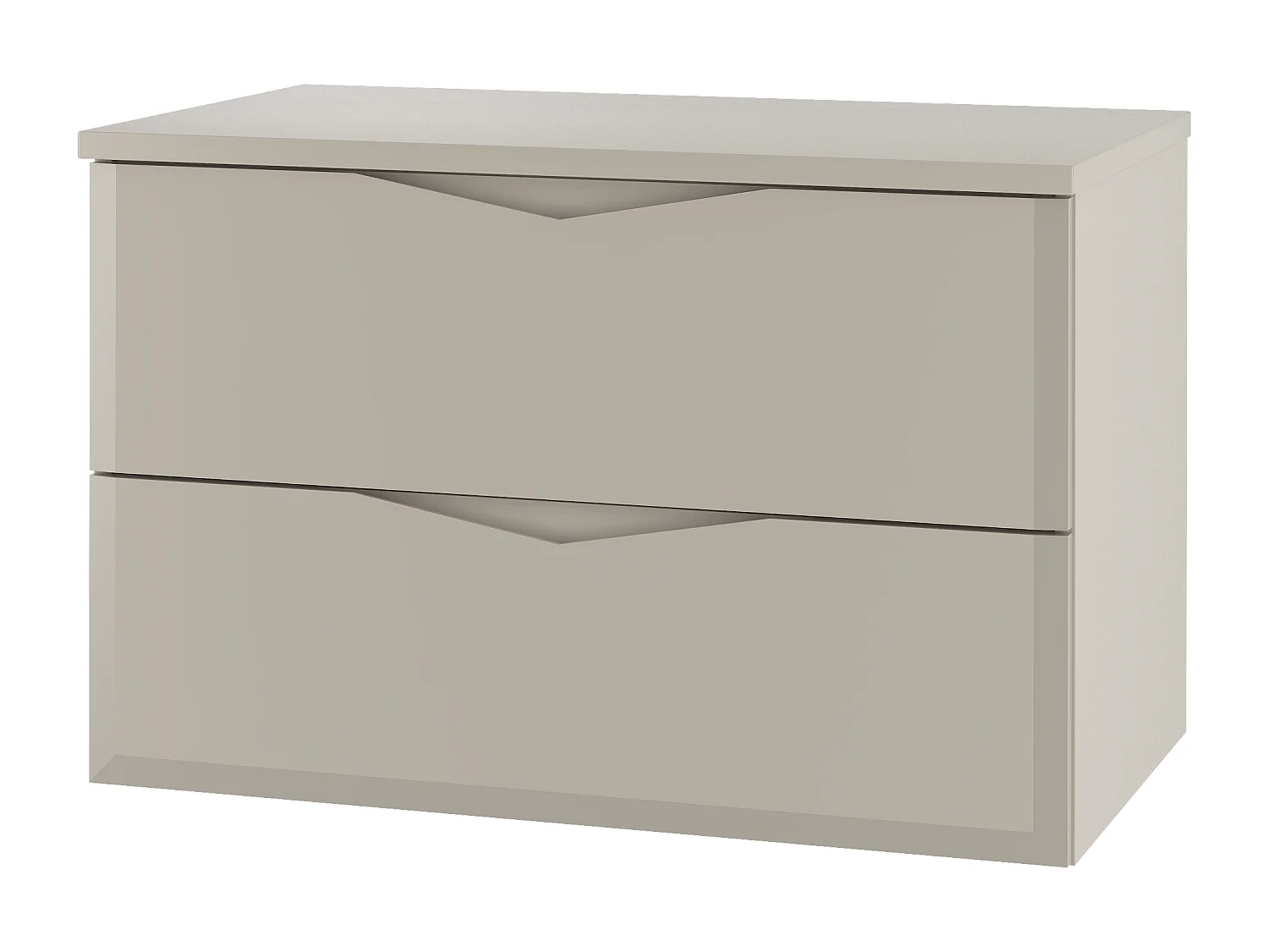 Kasjmier badkamerset 80 cm Kast met blad Delica