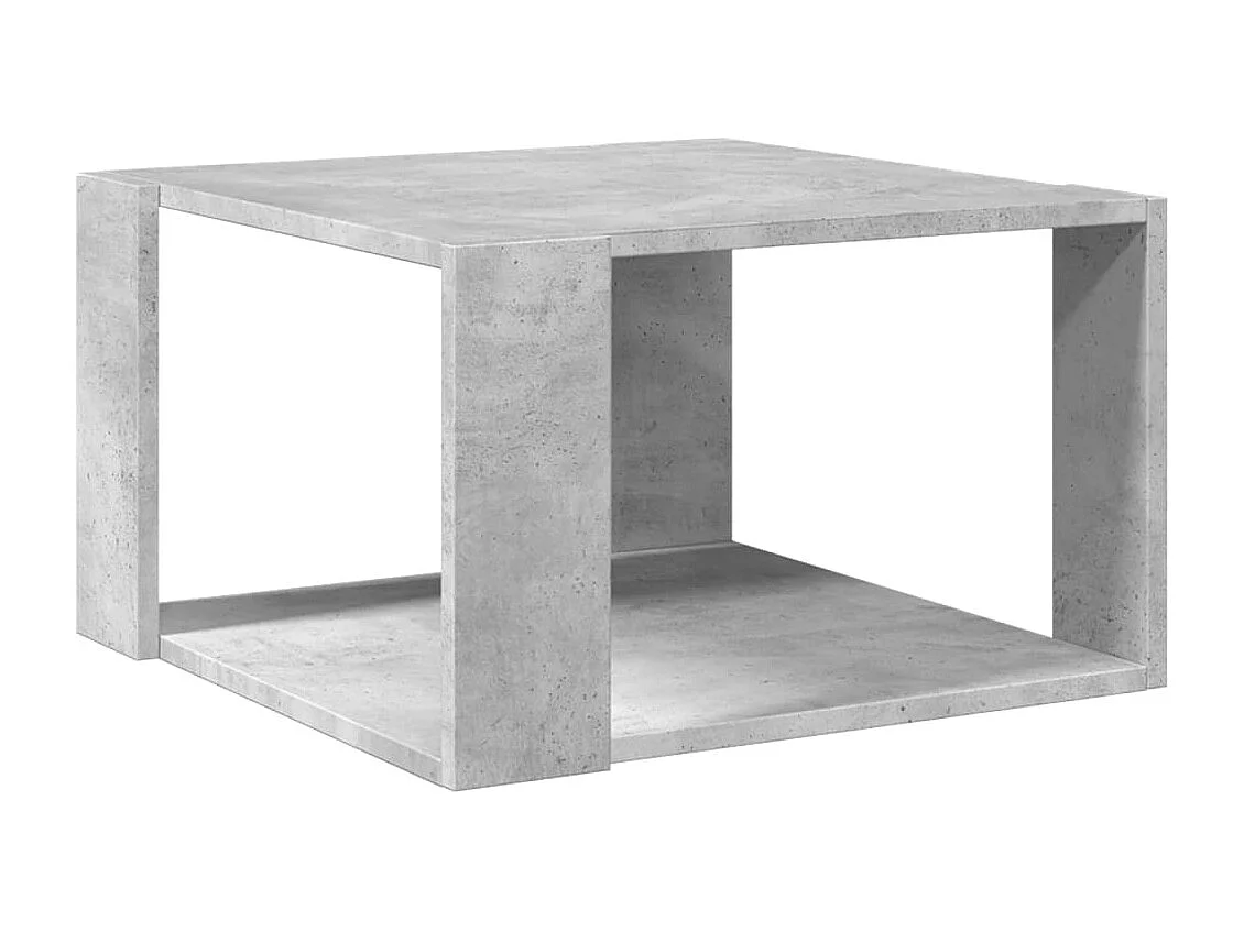 Julissa Salontafel 51,5x51,5x30 cm bewerkt hout betongrijs