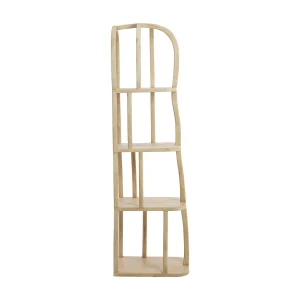 Kast LOWE – 53x40x175 cm – Bruin Kast LOWE – 53x40x175 cm – Bruin