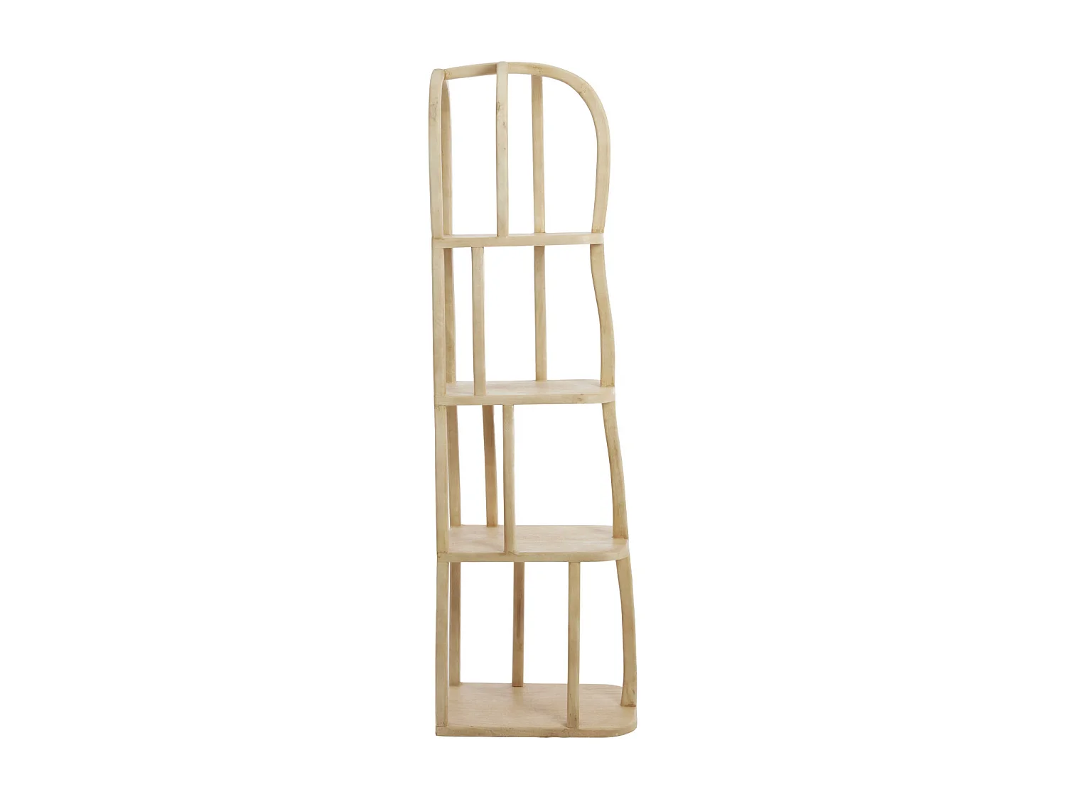 Kast LOWE - 53x40x175 cm - Bruin