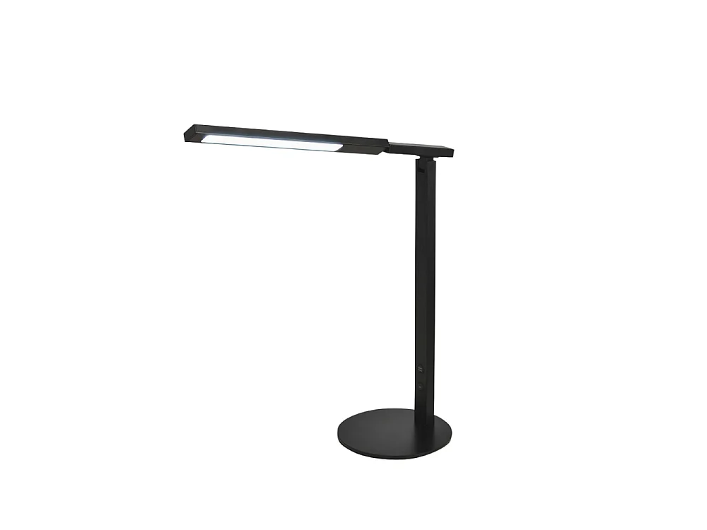 Ideal - Fabas Luce zwarte tafellamp - Geïntegreerde 10W LED Touch dimbare CCT (3000K 4000K 5000K 6000K)
