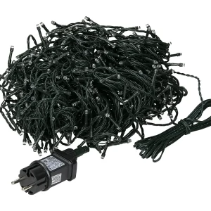 Julelyskjede Deco varmhvit IP-44 Innendørs/utendørs 24 m 320 LED