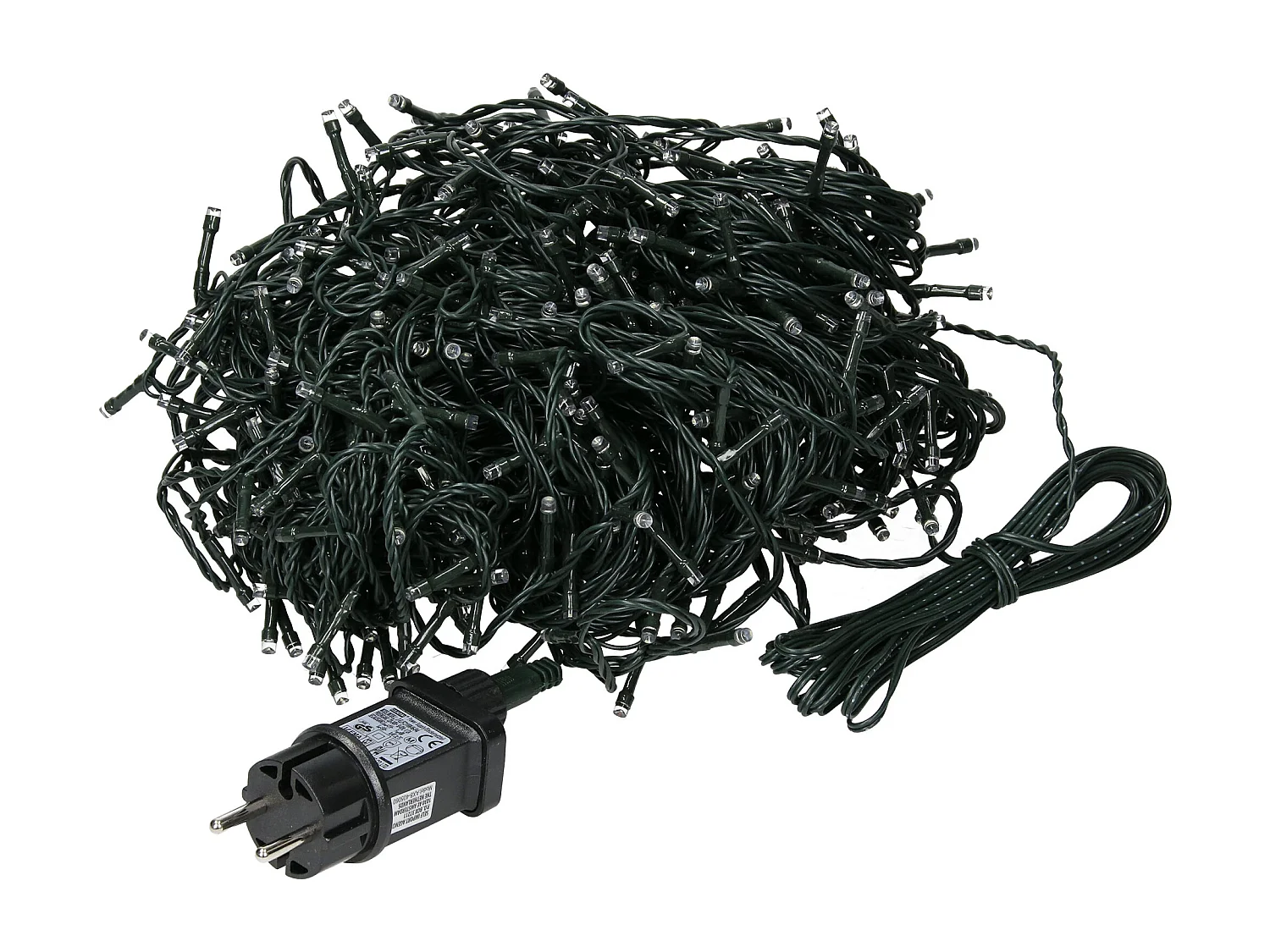 Julelyskjede Deco varmhvit IP-44 Innendørs/utendørs 24 m 320 LED