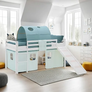 Hoogslaper voor Kinderen 90×200 cm Wit Hoogslaper voor Kinderen 90×200 cm Wit