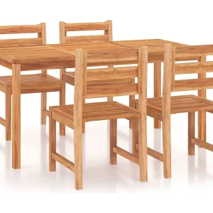Jornin  5-delige Tuinset massief teakhout