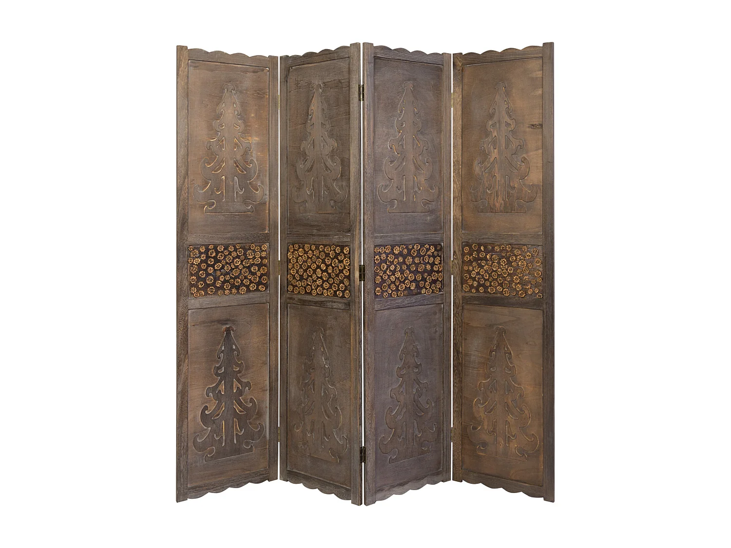 Kamerscheider 170x160x2 cm Bruin