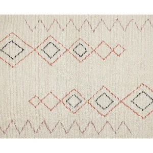 Katoenen Vloerkleed beige 160 x 230 cm GUWAHATI