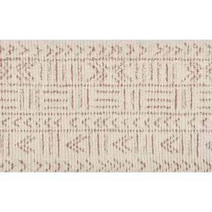 Katoenen Vloerkleed beige en roze 80 x 150 cm EDIRNE Katoenen Vloerkleed beige en roze 80 x 150 cm EDIRNE