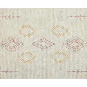 Katoenen Vloerkleed beige 160 x 230 cm BETTIAH