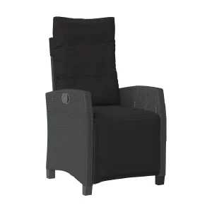 Igmar 9-delige Tuinset poly rattan zwart Igmar 9-delige Tuinset poly rattan zwart