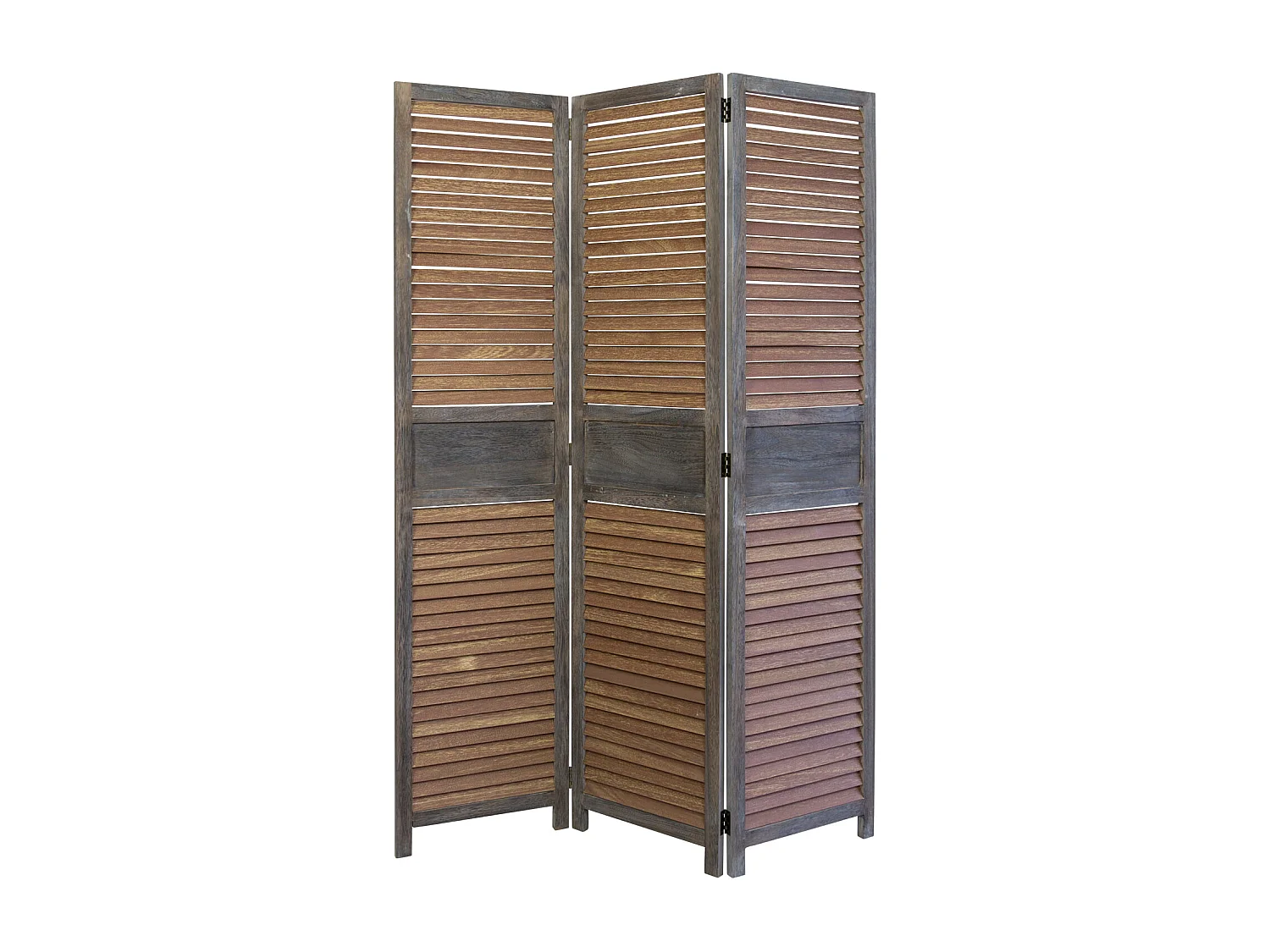 Kamerscheider 120x2x170 cm bruin Paravent