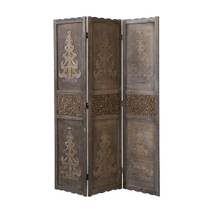 Kamerscherm 120x170x2 cm bruin Paravent Kamerscherm 120x170x2 cm bruin Paravent