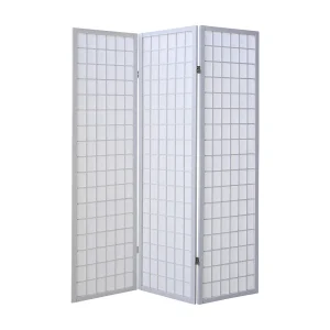 Kamerscherm 175x132x2,2 cm wit Shoji Kamerscherm 175x132x2,2 cm wit Shoji