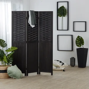 Kamerscherm 120×2,2×170 cm zwart Kamerscherm 120×2,2×170 cm zwart