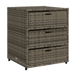 Holiday  Tuinkast 55x59x69 cm poly rattan grijs