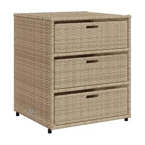 Holiday  Tuinkast 55x59x69 cm poly rattan beige