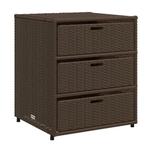 Holiday  Tuinkast 55x59x69 cm poly rattan bruin