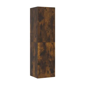 Hoeselt Tv-wandmeubel 30,5x30x110 cm gerookt eikenkleurig Hoeselt Tv-wandmeubel 30,5x30x110 cm gerookt eikenkleurig