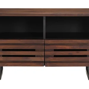 Jean-Paul-Marc  Tv-meubel 70x34x46 cm massief mangohout bruin