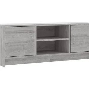 Jonah Tv-meubel 102x30x37,5 cm bewerkt hout grijs sonoma eikenkleurig Jonah Tv-meubel 102x30x37,5 cm bewerkt hout grijs sonoma eikenkleurig
