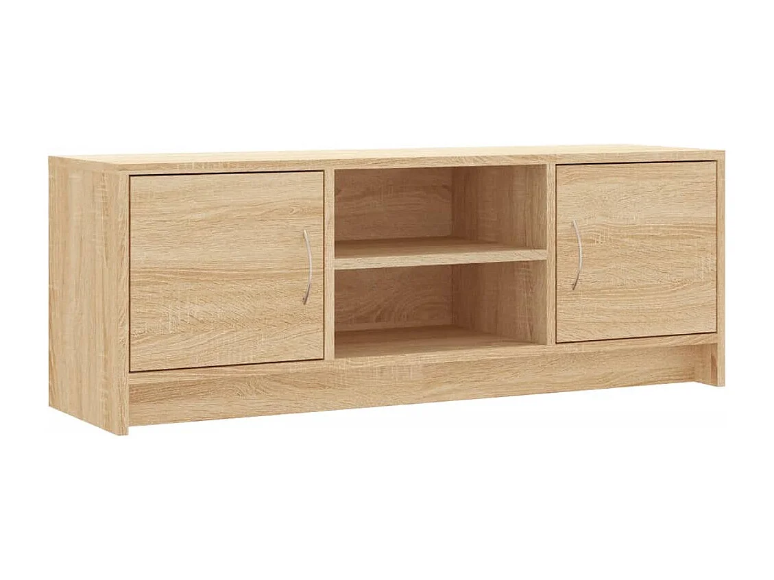 Jonah Tv-meubel 102x30x37,5 cm bewerkt hout sonoma eikenkleurig