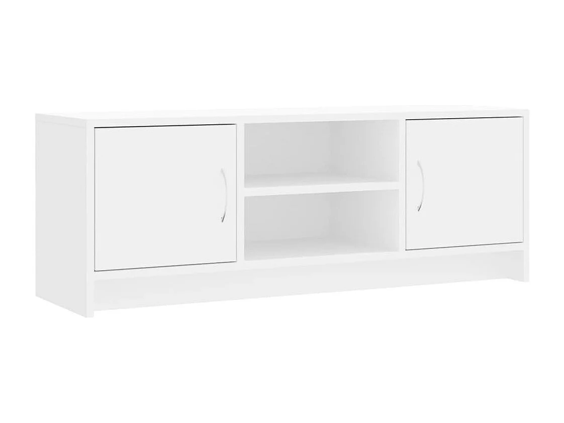 Jonah Tv-meubel 102x30x37,5 cm bewerkt hout wit