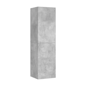 Hoeselt Tv-meubel 30,5x30x110 cm bewerkt hout betongrijs Hoeselt Tv-meubel 30,5x30x110 cm bewerkt hout betongrijs