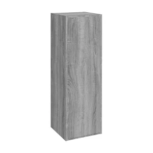 Hoeselt Tv-meubel 30,5x30x90 cm bewerkt hout grijs sonoma eikenkleur Hoeselt Tv-meubel 30,5x30x90 cm bewerkt hout grijs sonoma eikenkleur