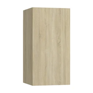 Hoeselt Tv-meubel 30,5x30x60 cm bewerkt hout sonoma eikenkleurig Hoeselt Tv-meubel 30,5x30x60 cm bewerkt hout sonoma eikenkleurig