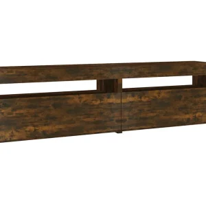 Ilion Tv-meubelen met LED-verlichting 2 st 75x35x40 cm gerookt eiken Ilion Tv-meubelen met LED-verlichting 2 st 75x35x40 cm gerookt eiken