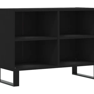 Iraan Tv-meubel 69,5x30x50 cm bewerkt hout zwart Iraan Tv-meubel 69,5x30x50 cm bewerkt hout zwart