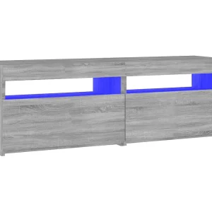 Ilion Tv-meubel met LED-verlichting 120x35x40 cm grijs sonoma eiken Ilion Tv-meubel met LED-verlichting 120x35x40 cm grijs sonoma eiken