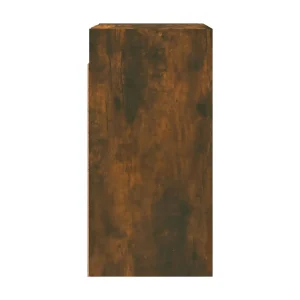 Hoeselt Tv-meubel 30,5x30x60 cm bewerkt hout gerookt eikenkleurig Hoeselt Tv-meubel 30,5x30x60 cm bewerkt hout gerookt eikenkleurig