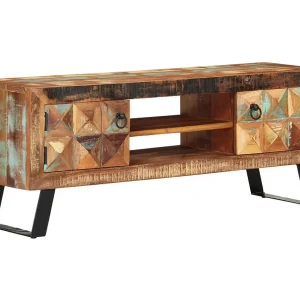 Jean-Paul-Alexis  Tv-meubel 112x30x45 cm massief gerecycled hout