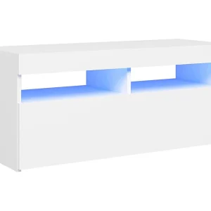 Ilion Tv-meubel met LED-verlichting 90x35x40 cm wit Ilion Tv-meubel met LED-verlichting 90x35x40 cm wit