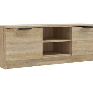 Kaelyn Tv-meubel 102x35x36,5 cm bewerkt hout sonoma eikenkleurig Kaelyn Tv-meubel 102x35x36,5 cm bewerkt hout sonoma eikenkleurig