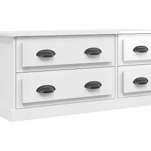 Joeri Tv-meubel 100×35,5×45 cm bewerkt hout hoogglans wit Joeri Tv-meubel 100×35,5×45 cm bewerkt hout hoogglans wit